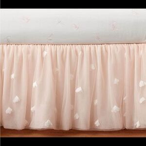 Monique Lhuillier Ethereal Tulle Crib Skirt